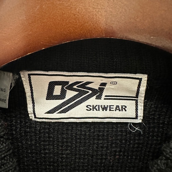 Vintage Ski Sweater - Ossi - Size Small - 100% Wool - Picture 2 of 3